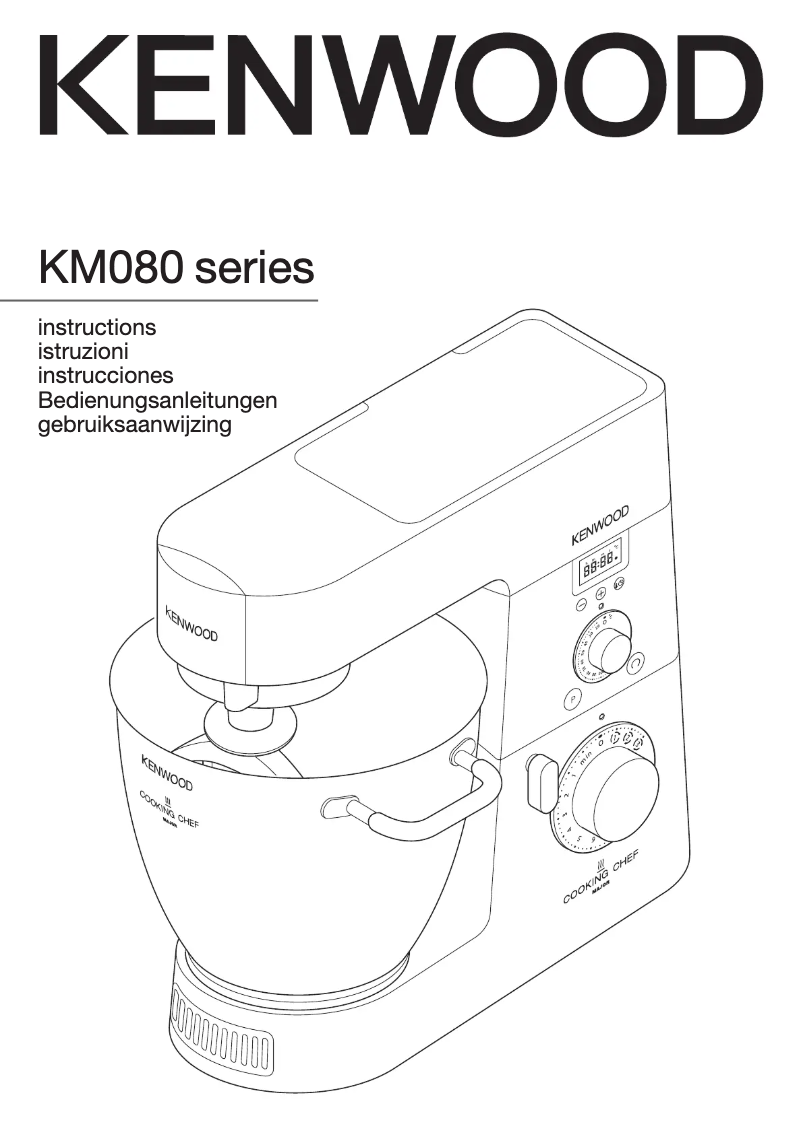 Page n°1 - Manuel utilisateur Kenwood 0WKM080007