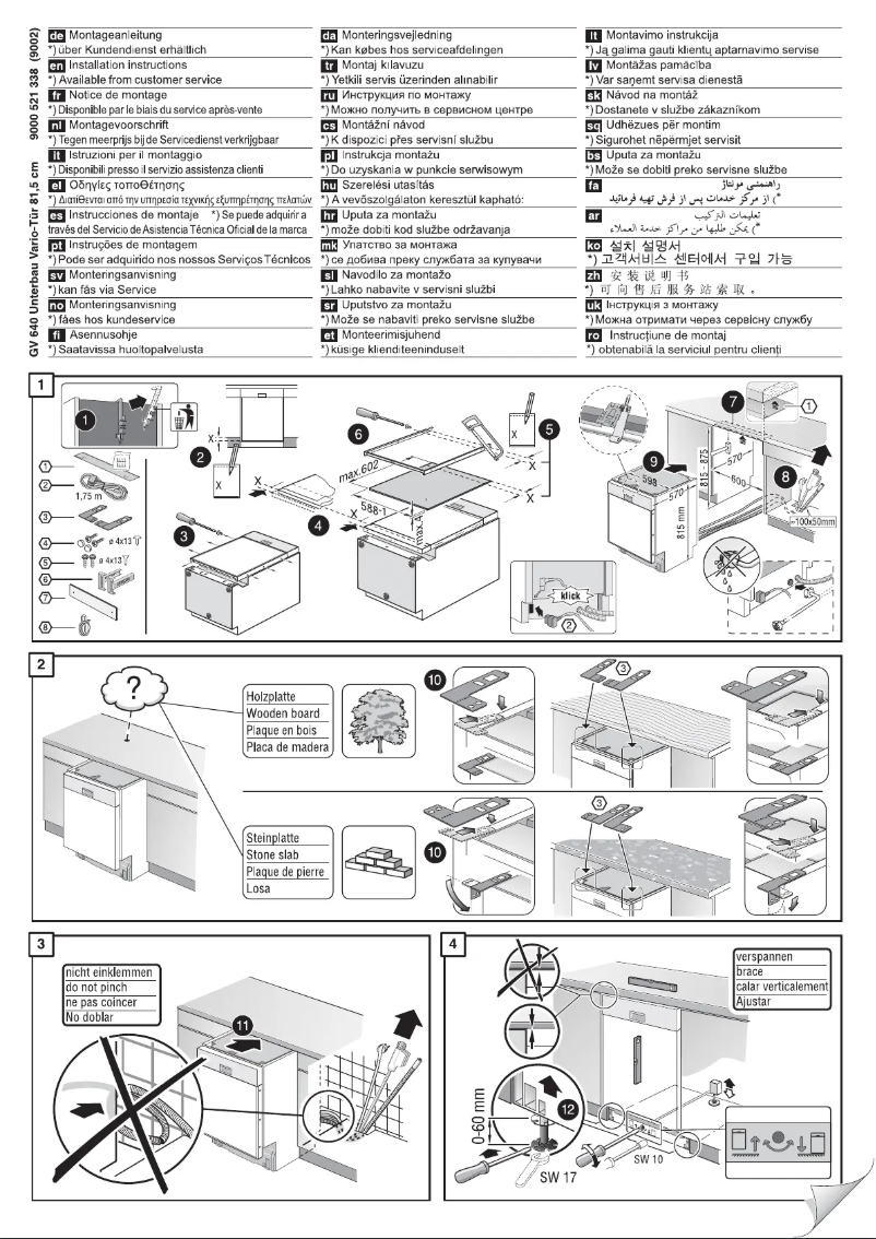 Page n°1 - Manuel utilisateur Siemens SN38M251DE