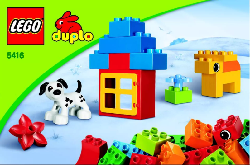 Page 1 de la notice Manuel utilisateur Lego Duplo 5416
