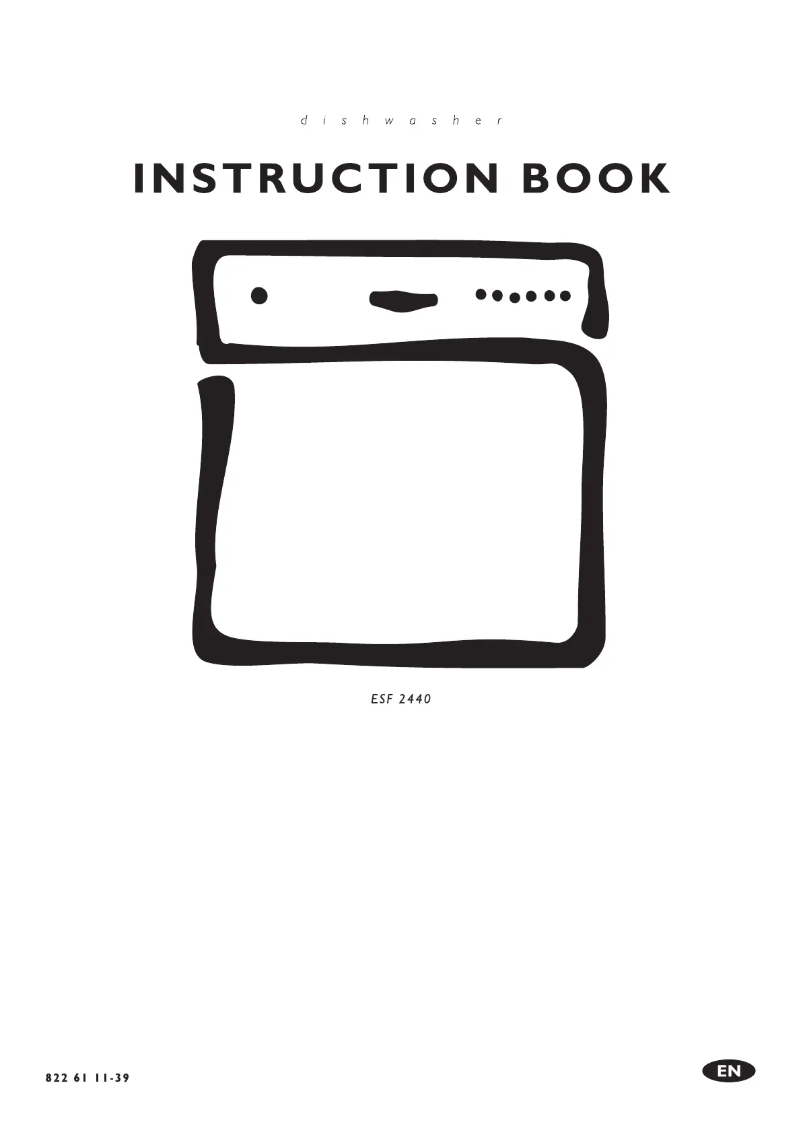 Imagen de la primera página del manual del dispositivo ESF 2440