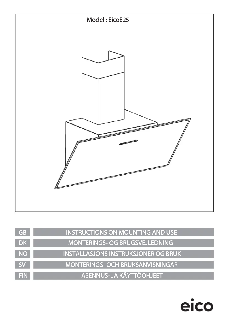 Image de la première page du manuel de l'appareil E25 80 W