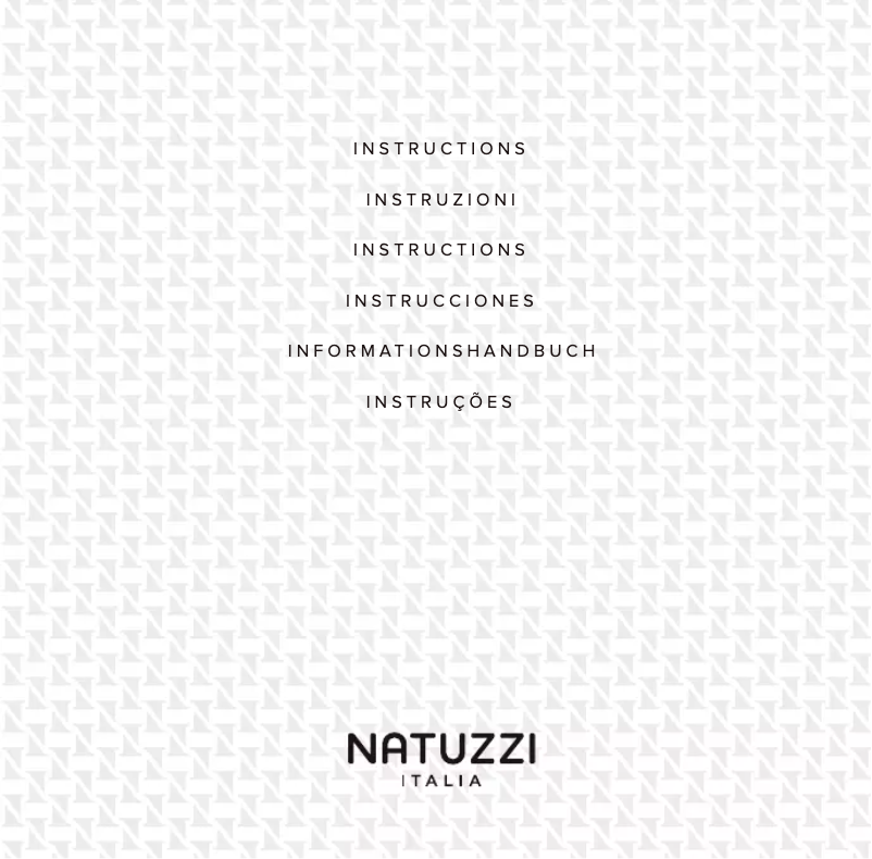 Page n°1 - Manuel utilisateur Natuzzi Brooklyn