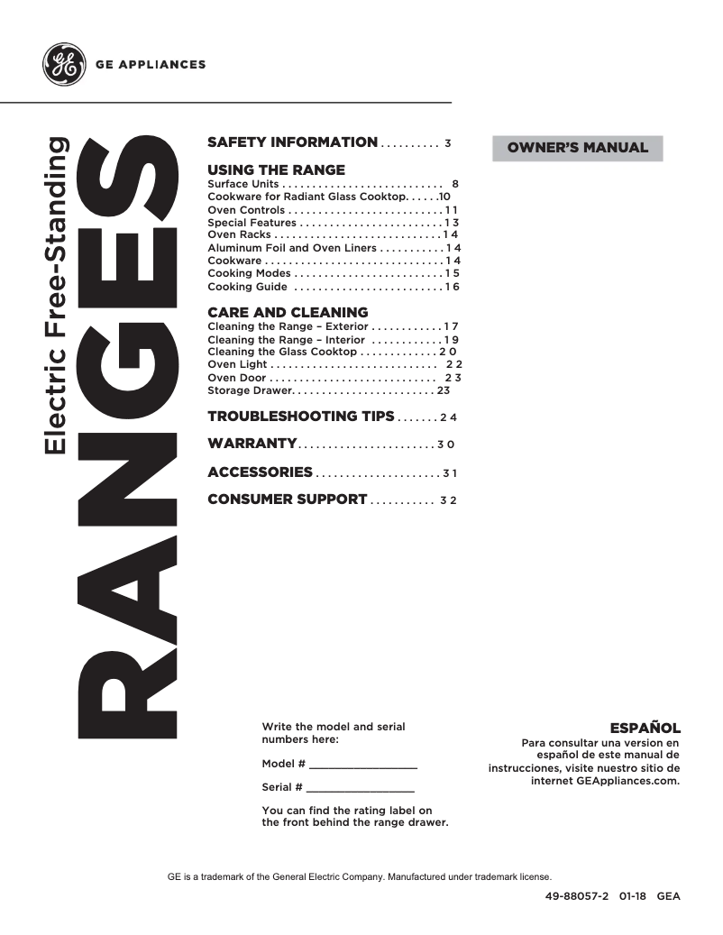 Image de la première page du manuel de l'appareil RB525DHBB
