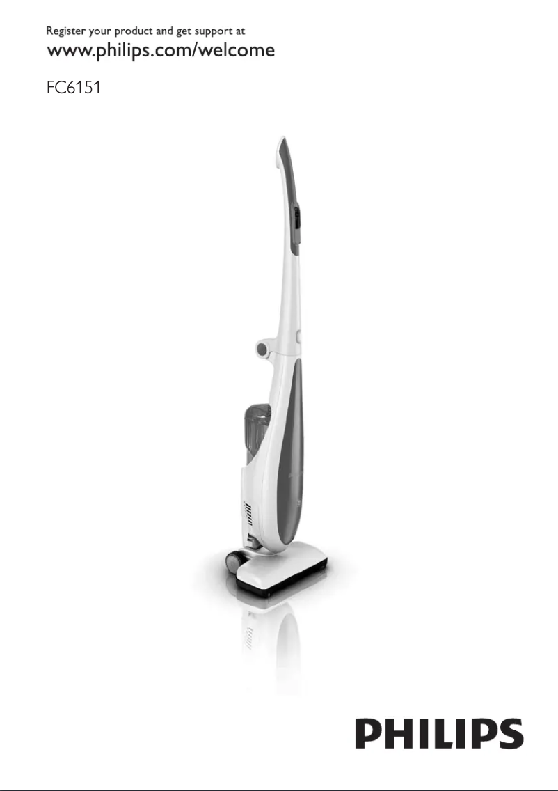 Image de la première page du manuel de l'appareil SmartStar FC6151