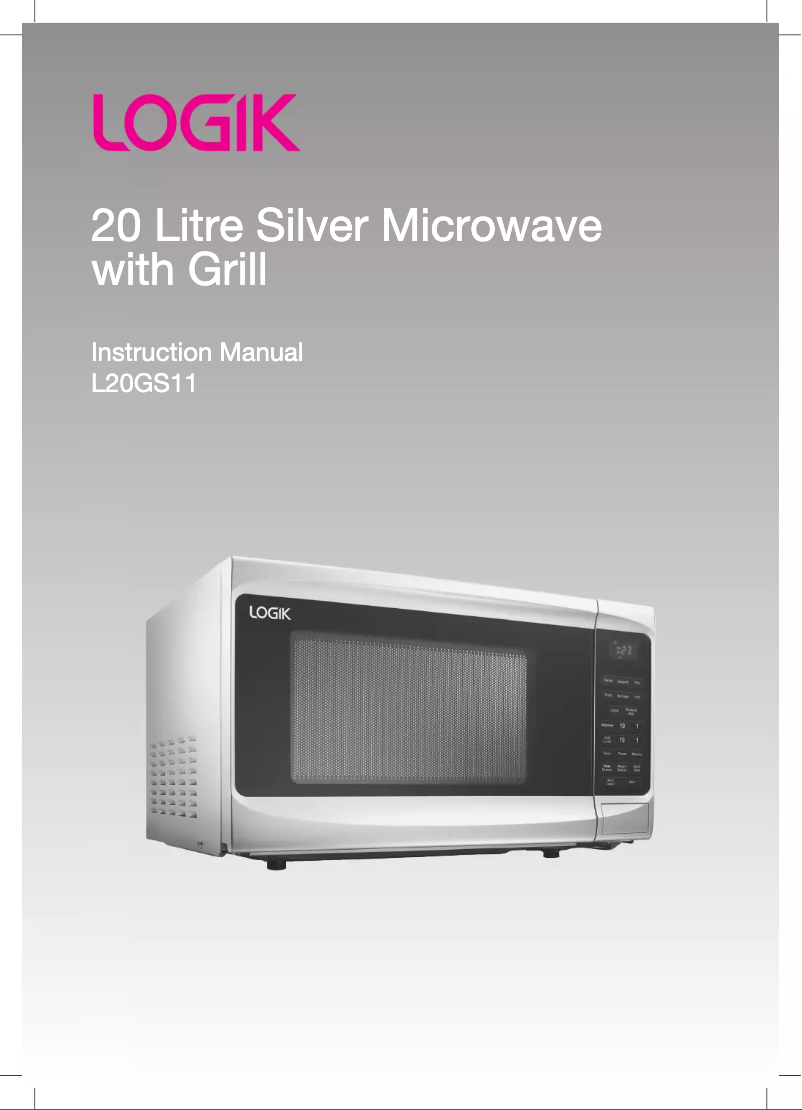 Image de la première page du manuel de l'appareil L20GS11