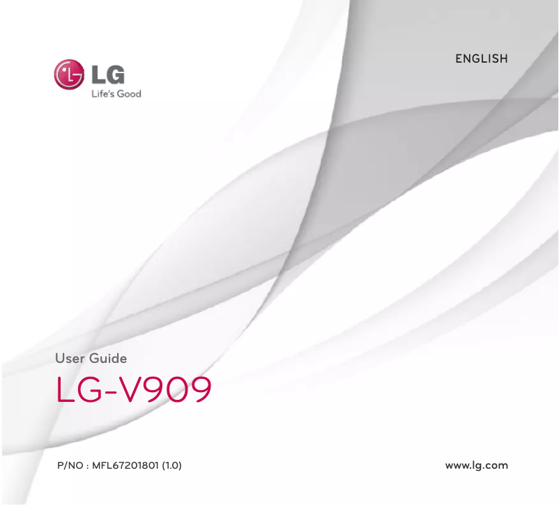 Image de la première page du manuel de l'appareil G-Slate