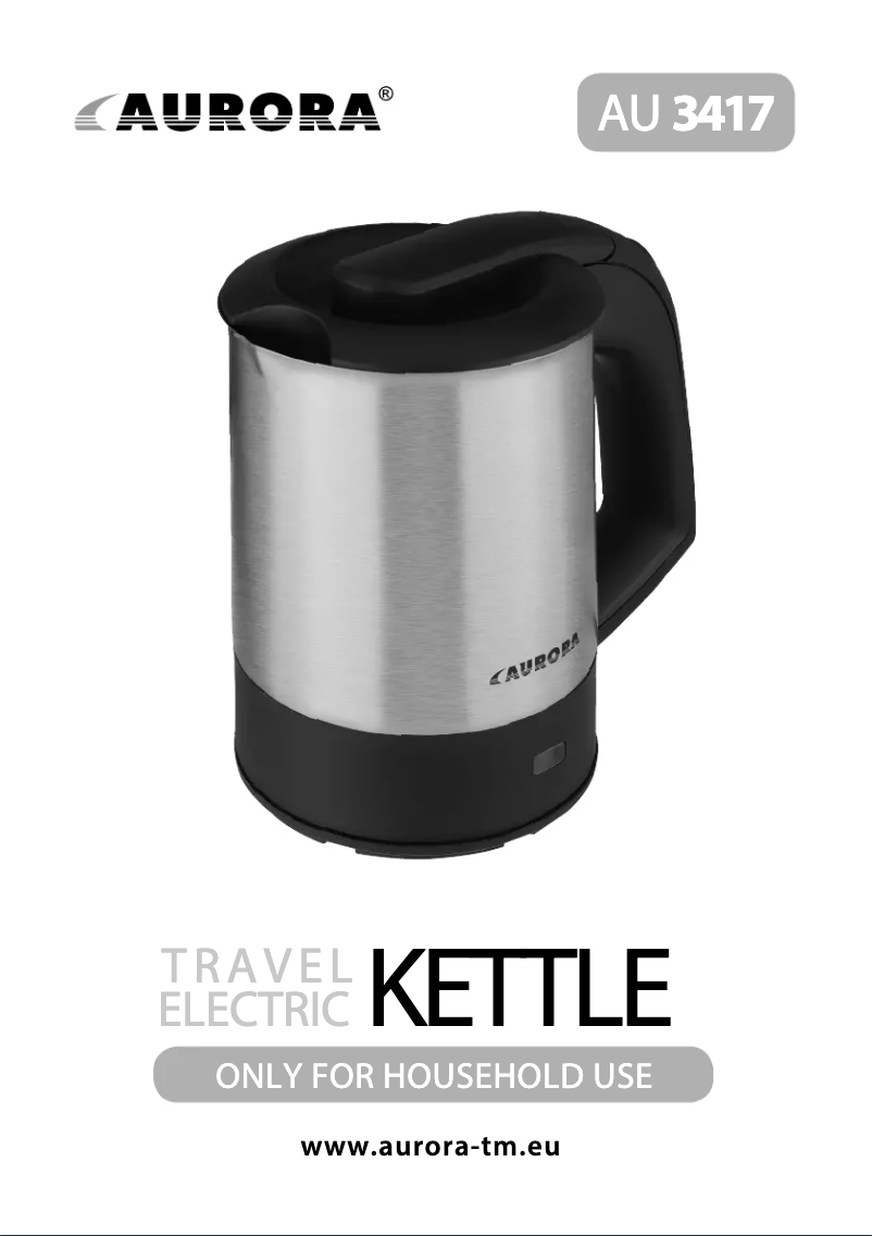 Imagen de la primera página del manual del dispositivo AU 3417