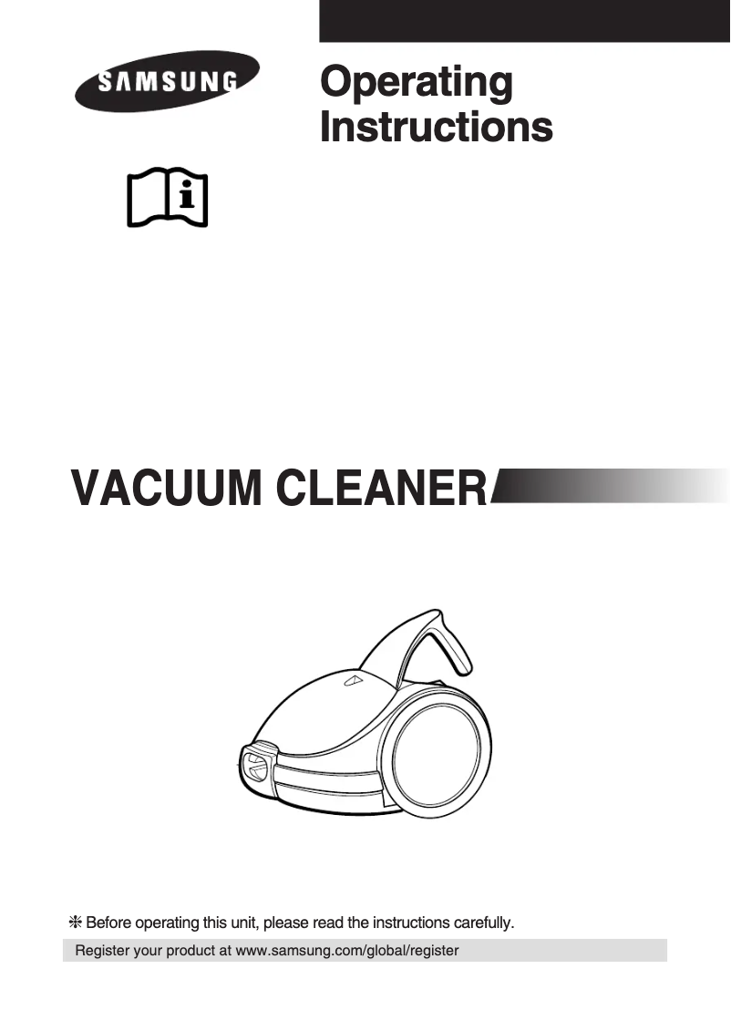 Page 1 de la notice Manuel utilisateur Samsung VC-6713H