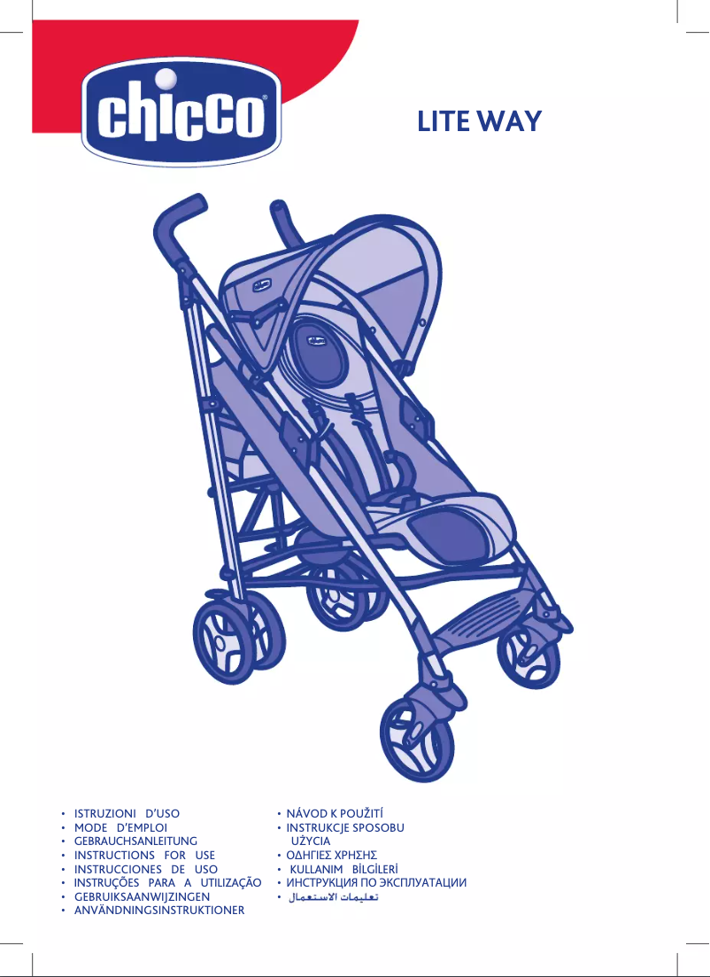Página 1 del manual Manual de usuario Chicco Lite Way Puset