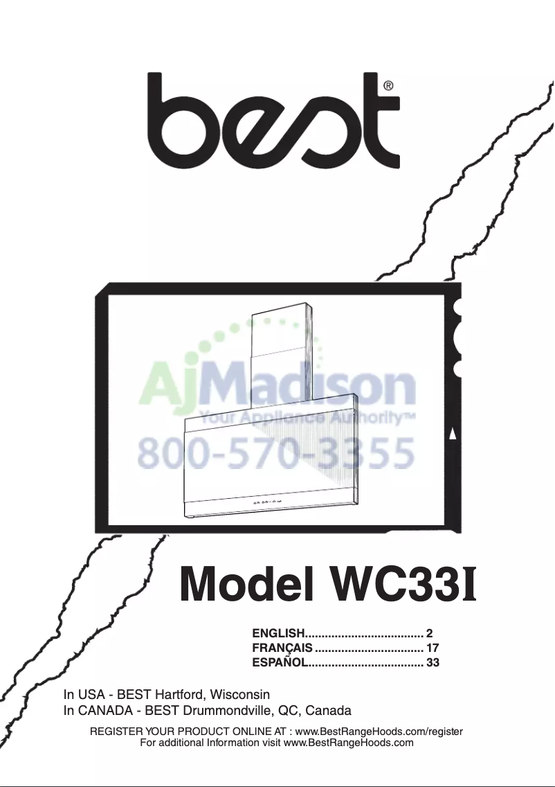 Page n°1 - Manuel utilisateur Best WC33I90SB