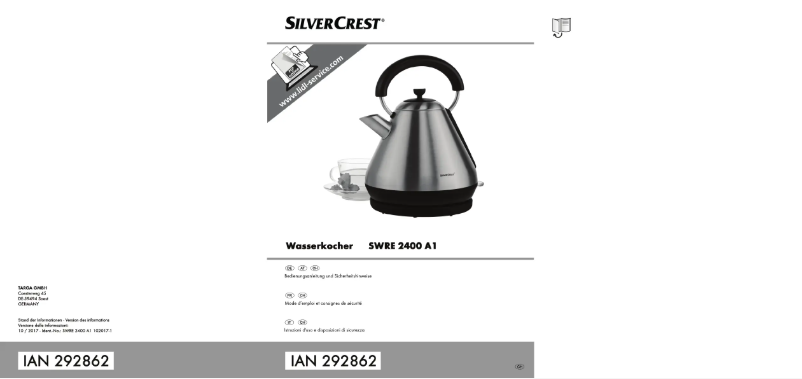Página 1 del manual Manual de usuario SilverCrest WKD 2200 A1