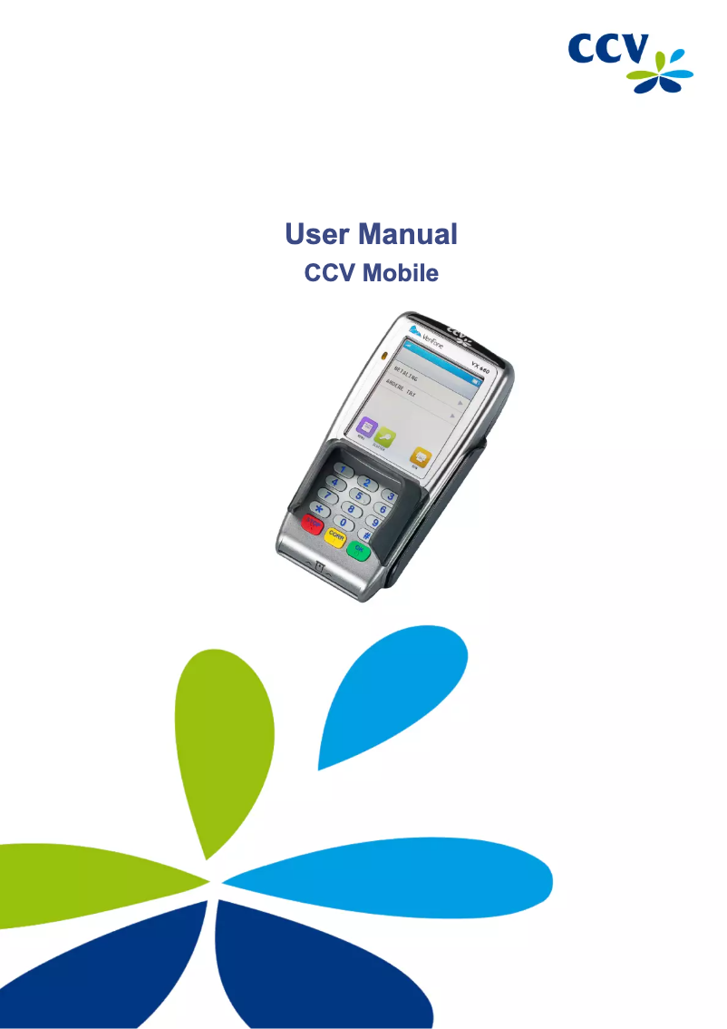 Página 1 del manual Manual de usuario CCV Mobile VX 680