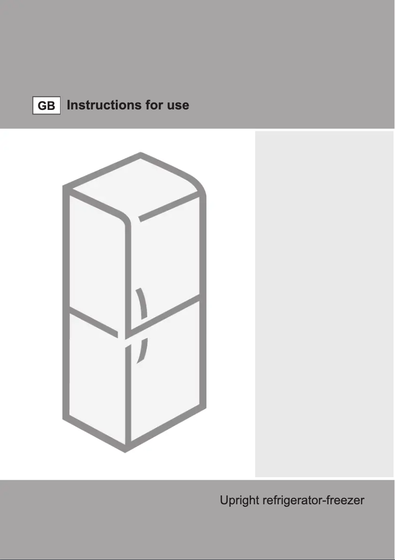 Page n°1 - Manuel utilisateur Gorenje RCI4181AW
