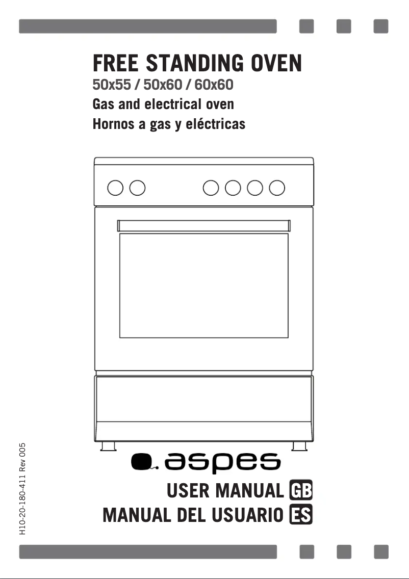 Page 1 de la notice Manuel utilisateur Aspes AKG4500TM