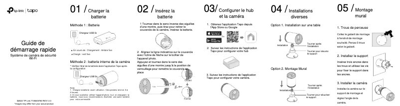 Página 1 del manual Guía de instalación TP-Link Tapo C400S2