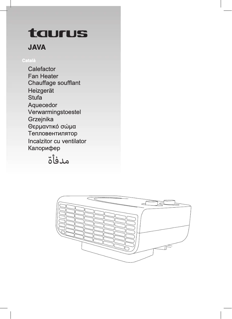 Page 1 de la notice Manuel utilisateur Taurus Java 2000