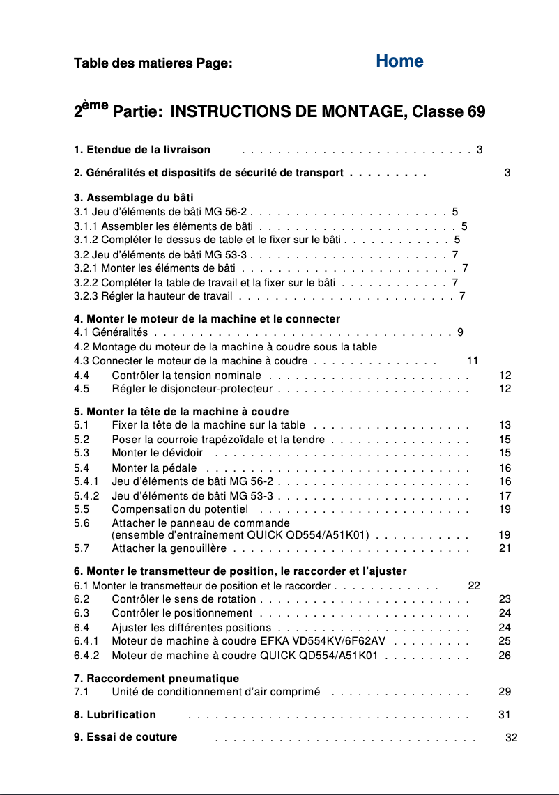 Image de la première page du manuel de l'appareil 69