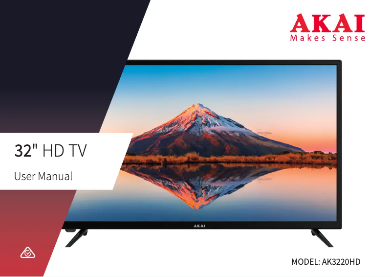 Page 1 de la notice Manuel utilisateur AKAI AK3220HD