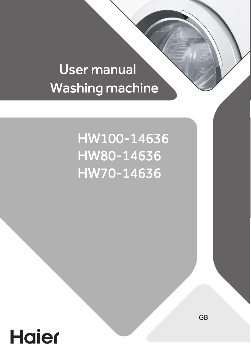 Image de la première page du manuel de l'appareil HW100-14636