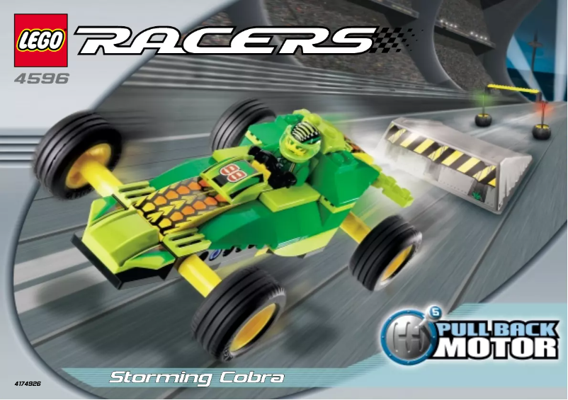 Page 1 de la notice Manuel utilisateur Lego Racers 4596
