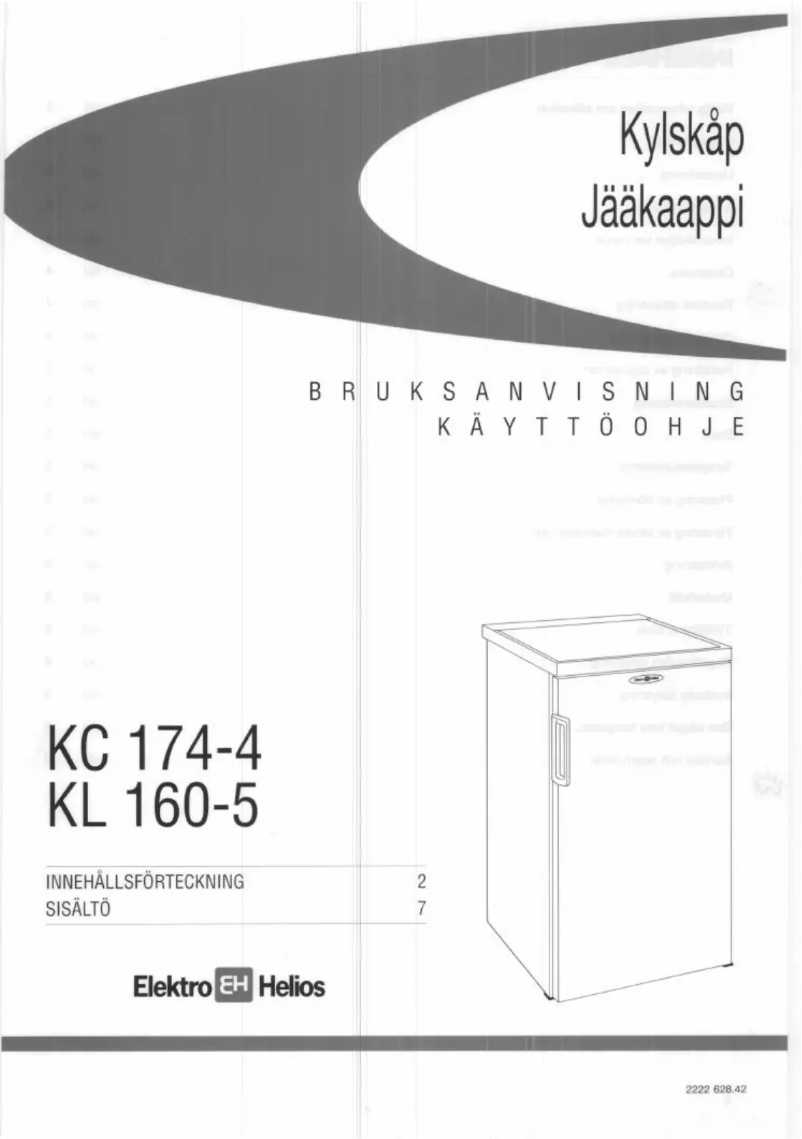 Page n°1 - Manuel utilisateur Elektro Helios KC174-4