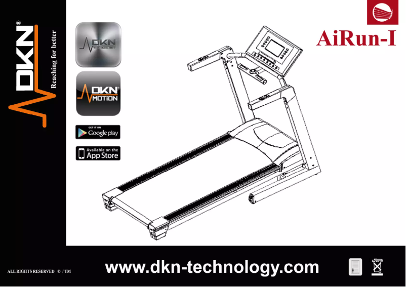 Page n°1 - Manuel utilisateur DKN AiRun-I