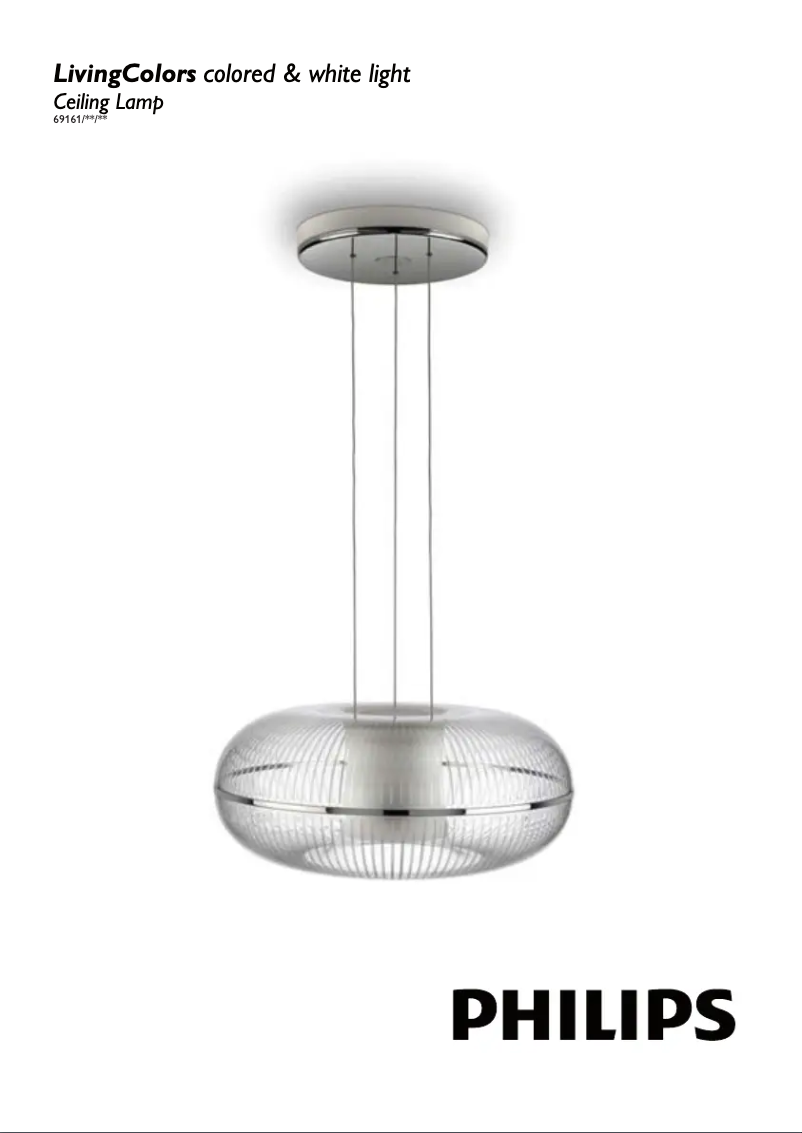 Página 1 del manual Manual de usuario Philips LivingAmbiance