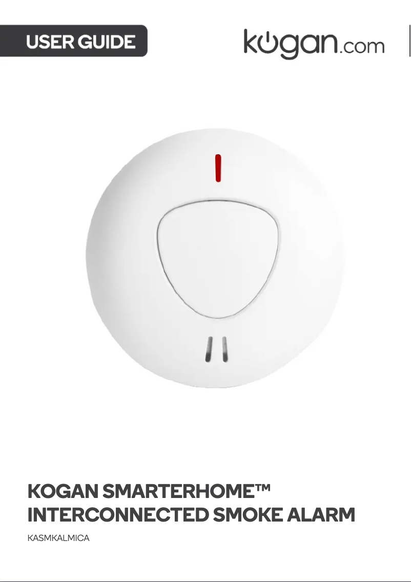 Image de la première page du manuel de l'appareil SmarterHome KASMKALMICA
