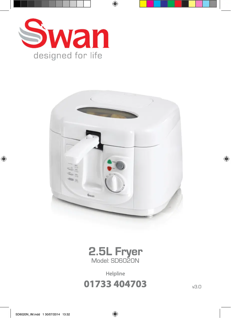 Image de la première page du manuel de l'appareil SD6020N