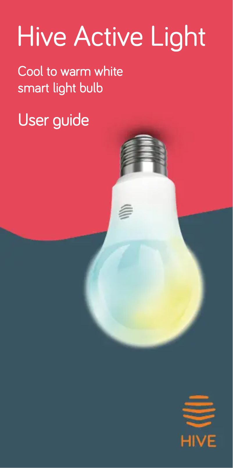 Page 1 de la notice Manuel utilisateur Hive Light