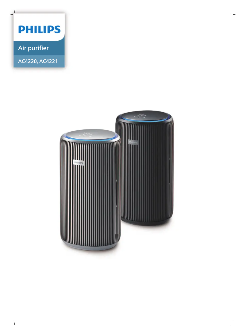 Page n°1 - Manuel utilisateur Philips AC4220