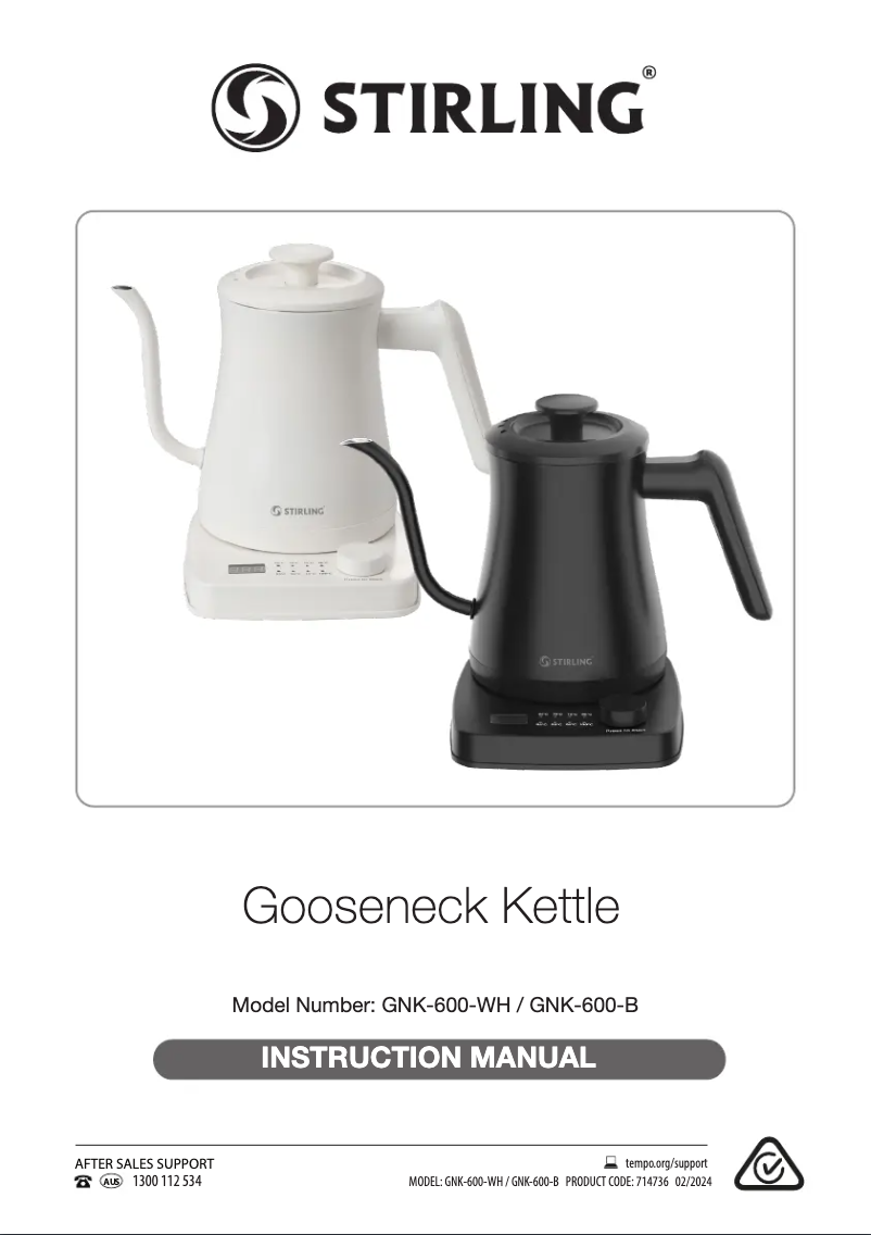 Image de la première page du manuel de l'appareil GNK-600