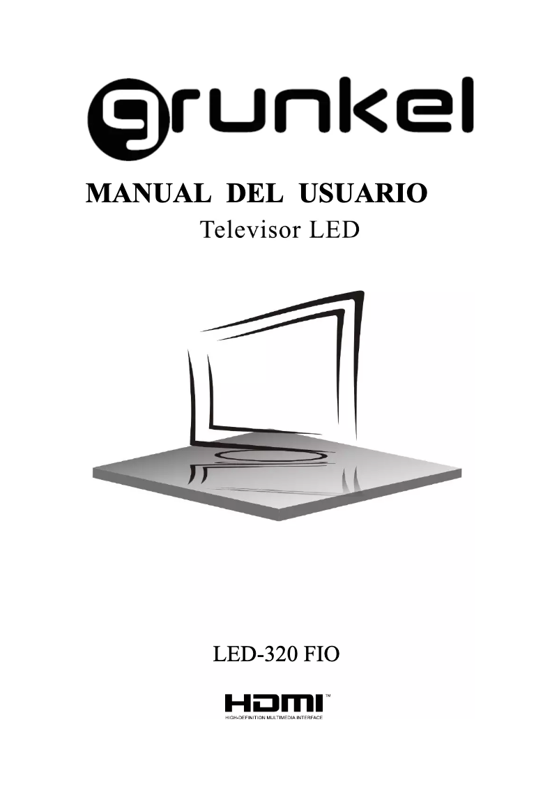 Image de la première page du manuel de l'appareil LED-320 FIO
