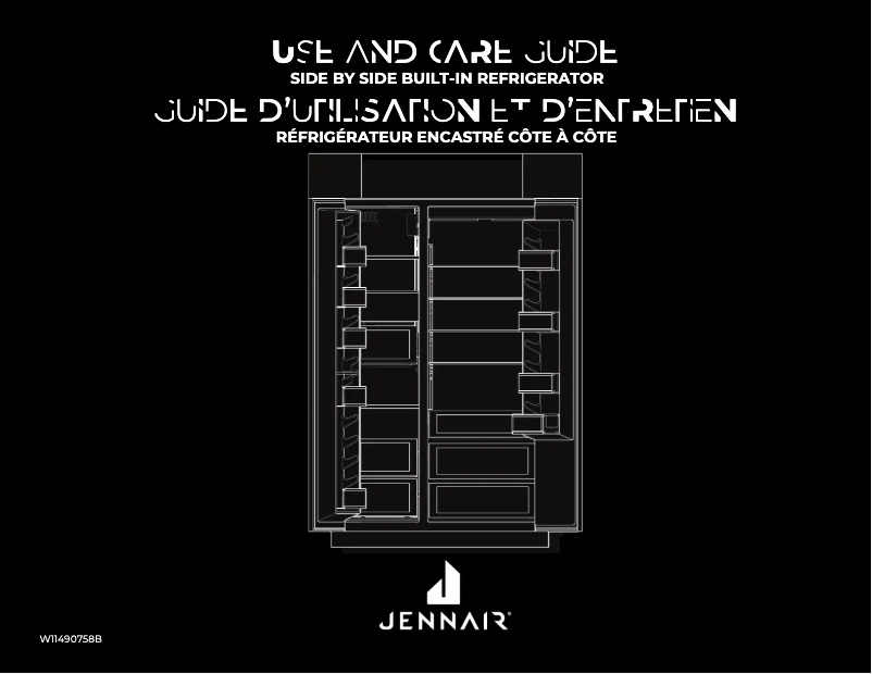Page n°1 - Manuel utilisateur JennAir JBSFS42NMX