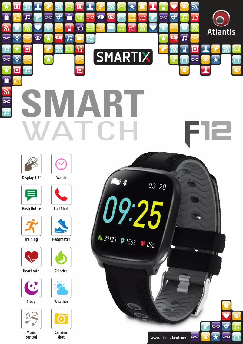 Page 1 de la notice Manuel utilisateur Atlantis Land SM60-F12