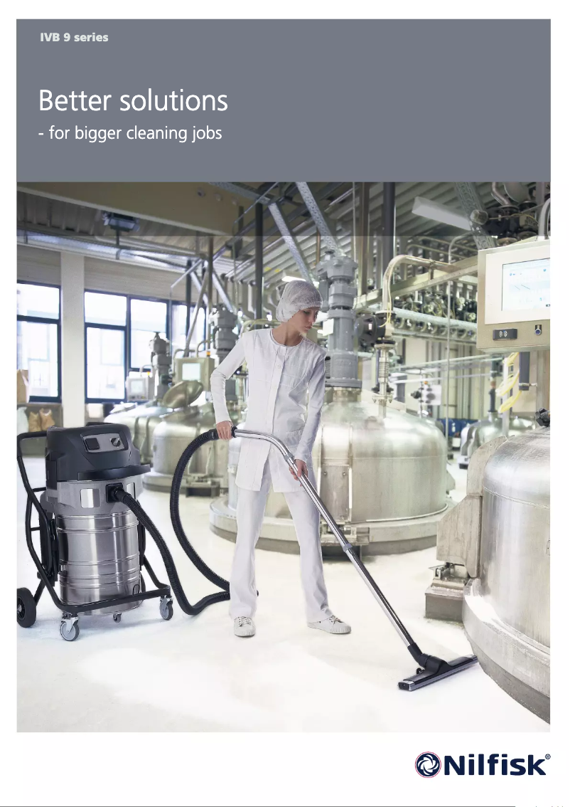 Page 1 de la notice Brochure Nilfisk IVB 995-0H/M SD XC