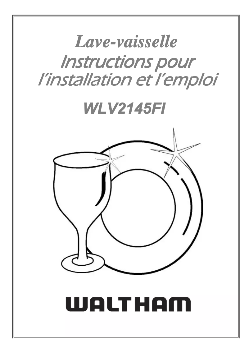 Page 1 de la notice Manuel utilisateur Valberg WLV 2145 FI