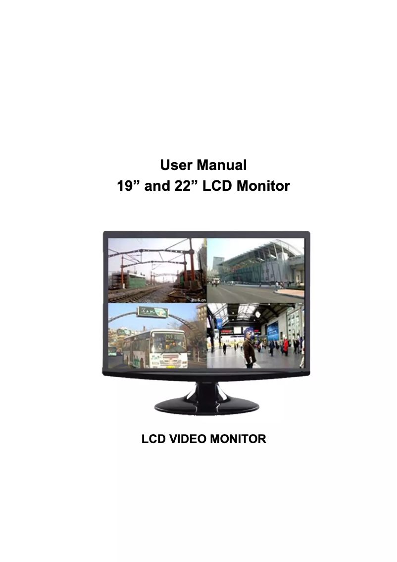 Page n°1 - Manuel utilisateur AVUE AVG19WBV-2D