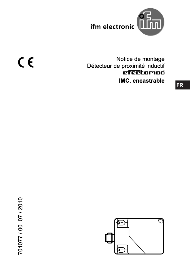 Page 1 de la notice Manuel utilisateur IFM IM5118