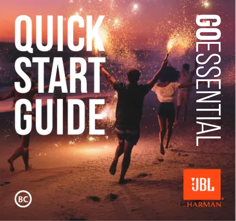 Page 1 de la notice Manuel utilisateur JBL Go Essential