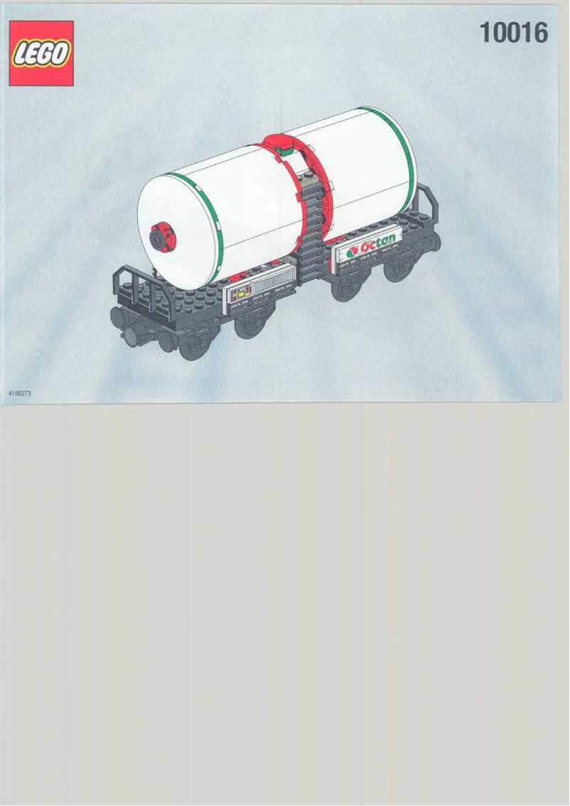 Page 1 de la notice Manuel utilisateur Lego TANK WAGON