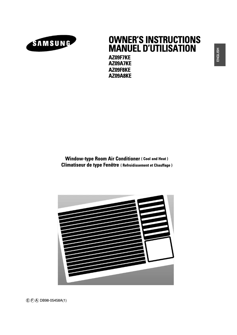 Image de la première page du manuel de l'appareil AZ09A7KE