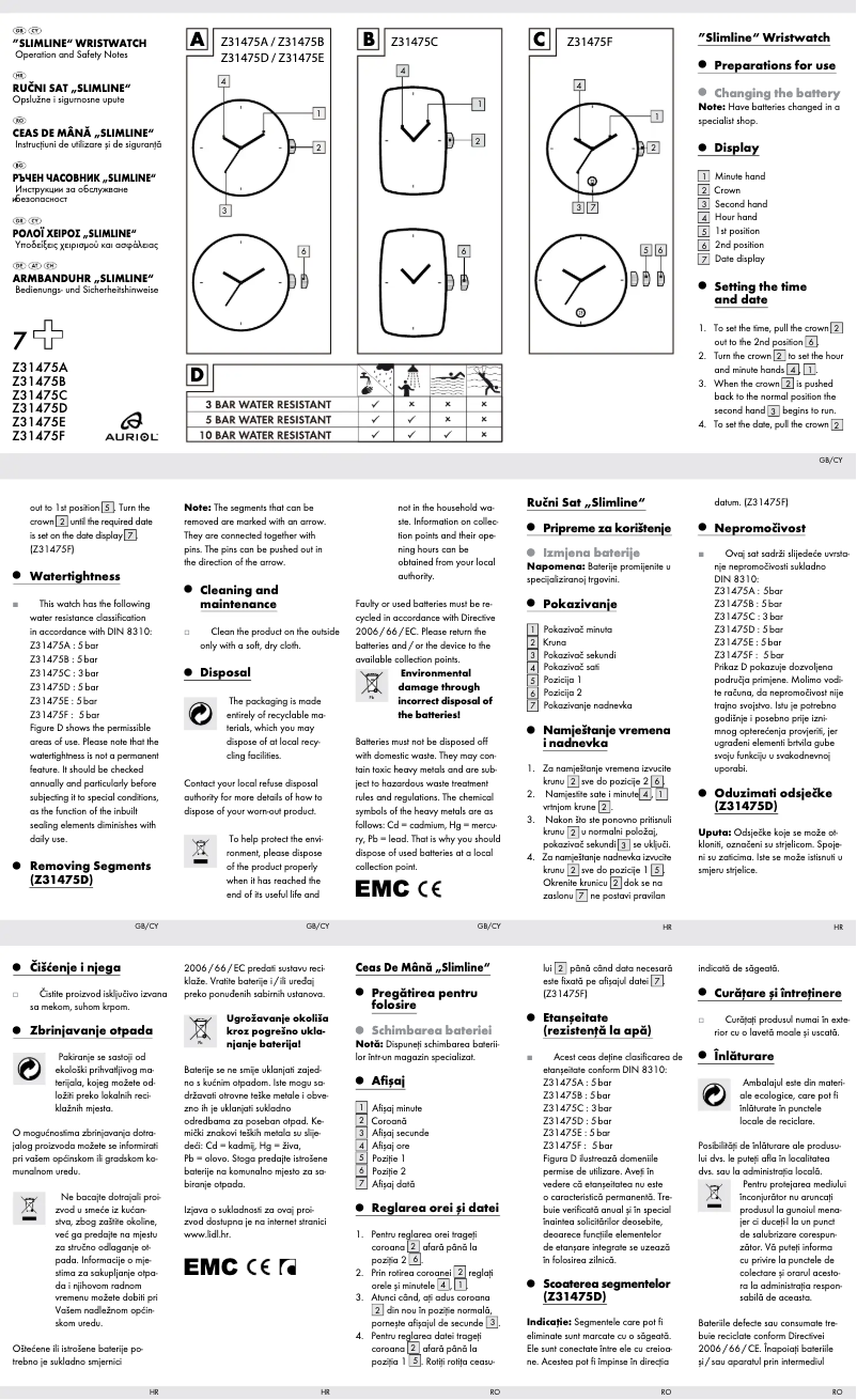 Página 1 del manual Manual de usuario Auriol IAN 88752
