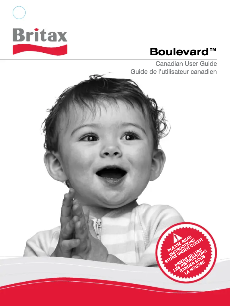 Page n°1 - Manuel utilisateur Britax Boulevard