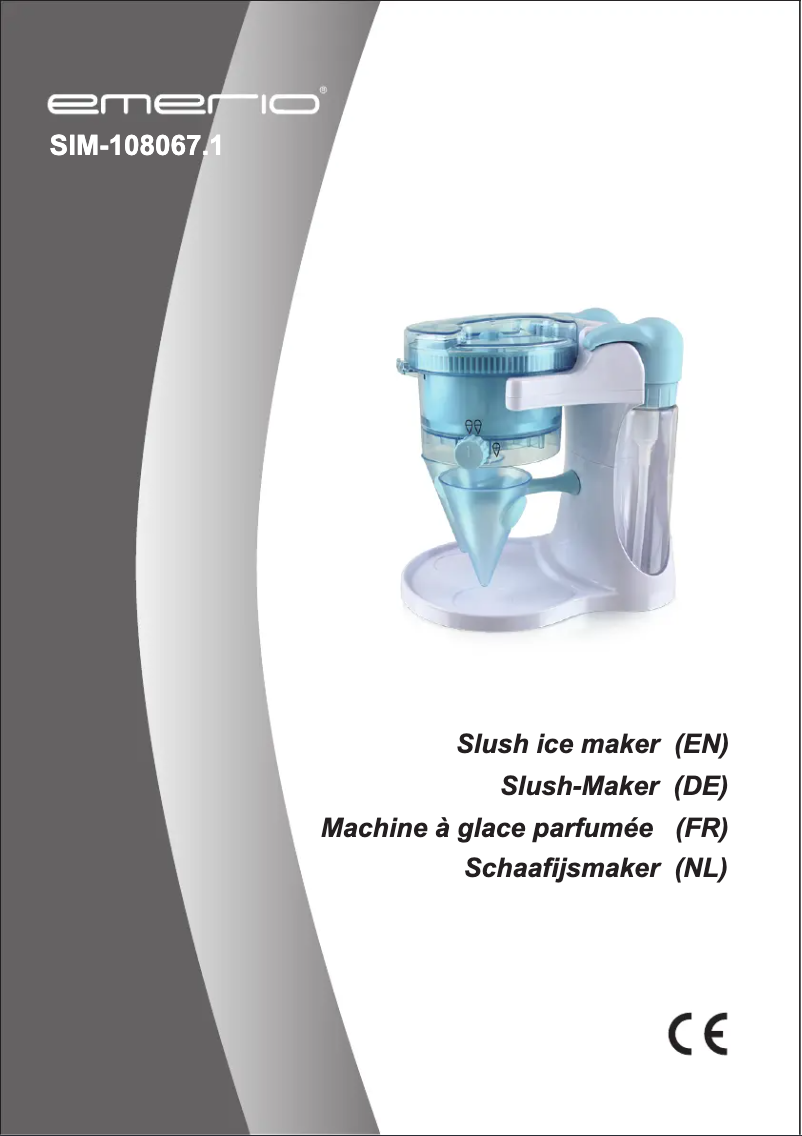 Page n°1 - Manuel utilisateur Emerio SIM-108067.1