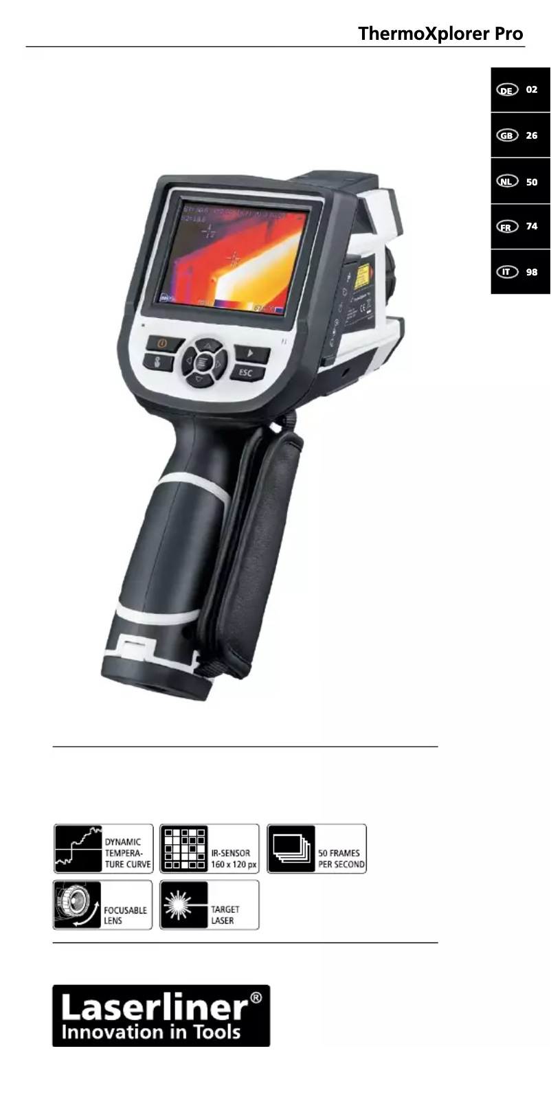 Page n°1 - Manuel utilisateur Laserliner ThermoXplorer Pro