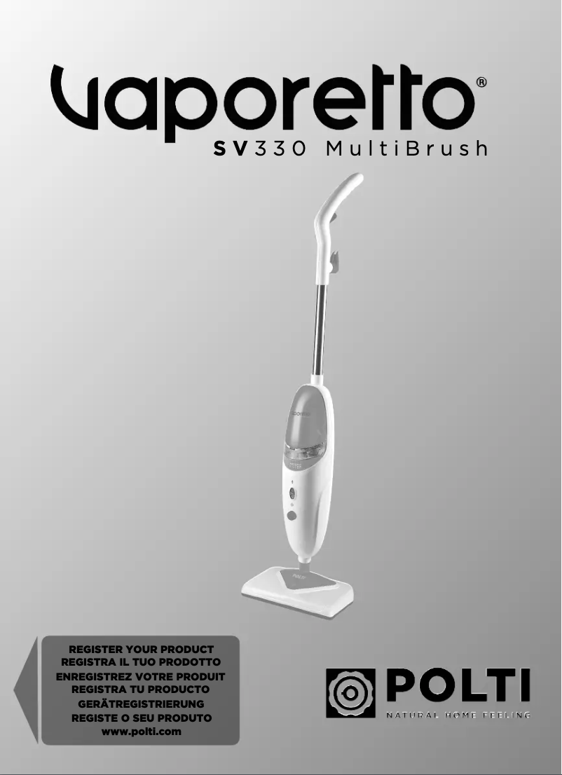 Page n°1 - Manuel utilisateur Polti SV330 MultiBrush