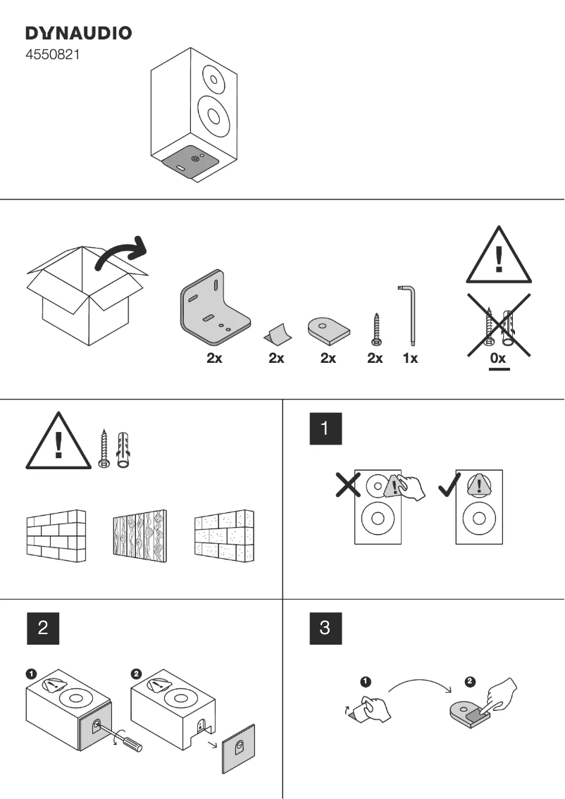 Página 1 del manual Manual de usuario Dynaudio 3066020