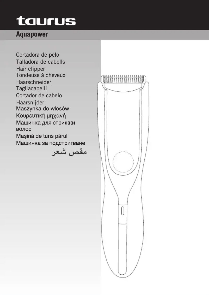 Page 1 de la notice Manuel utilisateur Taurus Aquapower