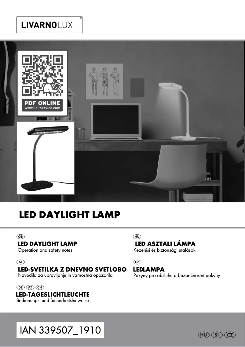 Página 1 del manual Manual de usuario Livarno Lux 14122205L